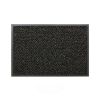 Tapis d'entrée professionnel avec bordure PVC fréquentation intense noir