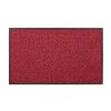 Tapis d'entrée professionnel avec bordure PVC fréquentation intense rouge