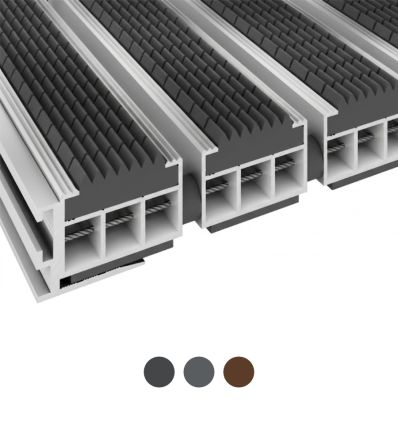 Tapis PMR extérieur en caoutchouc