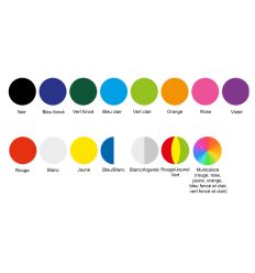 Couleurs disponibles