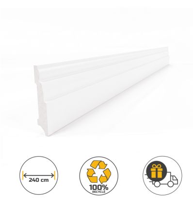 Plinthes avec moulures modernes