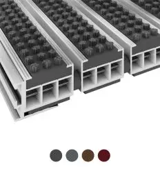 Tapis à brosse PMR sur mesure encastrable