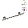 Range trottinettes 6 places mural en acier