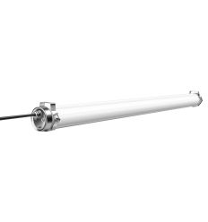 Luminaire tubulaire LED IP69K étanche 60 cm 20W