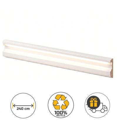 Plinthe à led en polymère