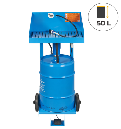 Fontaine de nettoyage mobile sur fût IBS Scherer