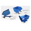 Basculement progressif mini benne basculante