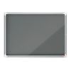 vitrine d'affichage intérieur feutrine 8 A4 gris