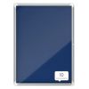 Vitrine d'affichage intérieur bleu feutre 9 A4 garantie