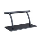 Photo : Repose pied coiffure noir arrondi