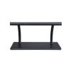 Repose pied noir pour salon de coiffure