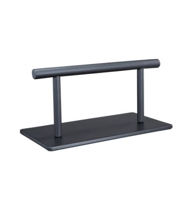 Repose pied forme arrondi noir