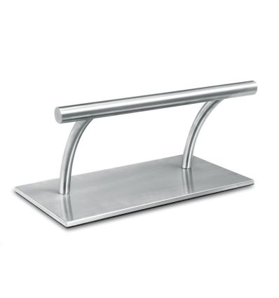 Repose pied chrome forme arrondie