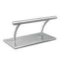Photo : Repose pied chrome arrondi