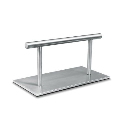 Repose pied chrome pour coiffeur