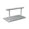 Repose pied chrome pour coiffeur