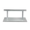 Repose pied professionnelle chrome angle carré