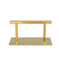 repose pied angle carré couleur or