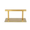repose pied angle carré couleur or