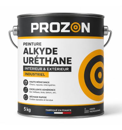 Peinture alkyde uréthane extérieur industriel 5 kg