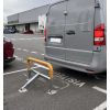 Arceau de parking rabattable à mémoire de forme