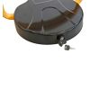 Arceau de parking automatique sur batterie à télécommande - Serrure manuelle