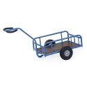 Photo : Char à bras charge légère 2 roues ridelles hautes Gonflables - 795 x 445 mm