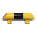 Photo : Lisse de protection au sol industrielle Jaune / Noir - 400 mm