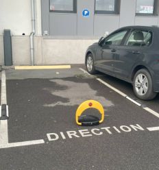Bloc parking solaire automatique à télécommande