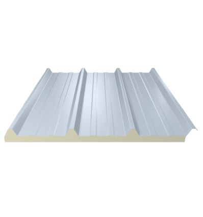 panneau sandwich couverture 100mm RAL 7016