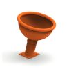 Tourniquet Jeux Soucoupe incliné Orange