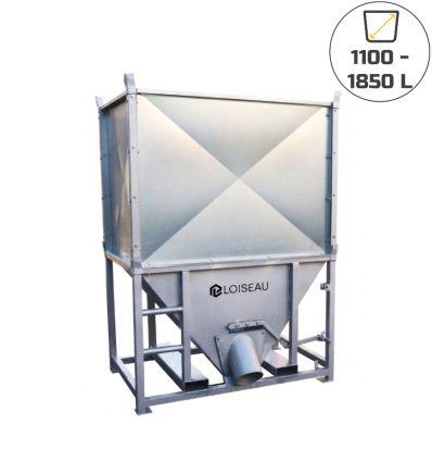 Trémie de stockage à grains