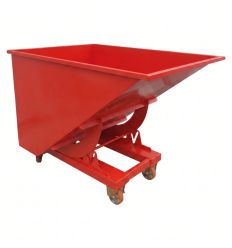 Benne basculement automatique rouge