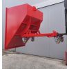 Basculement benne auto basculante rouge