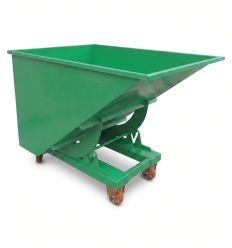 Benne basculement automatique verte