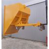 Basculement benne auto basculante jaune