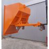 Basculement benne auto basculante orange