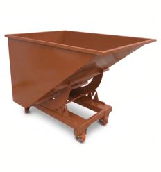 Benne basculement automatique marron
