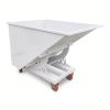 Benne basculement automatique blanche