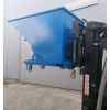 Levage benne auto basculante bleue