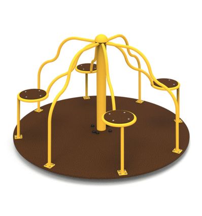Tourniquet Pieuvre 4 Sièges Jaune