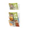 Porte brochure horizontal empilable