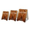 Chevalet de trottoir alupanel 3 formats