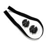 Chevalet de trottoir alupanel clips et fixation