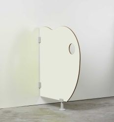 Séparateur WC Maternelle avec Forme Pomme Blanc