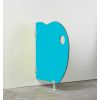 Séparateur WC Maternelle avec Forme Pomme Bleu Turquoise