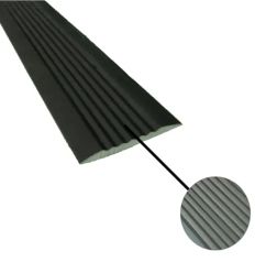 Nez de marche en pvc souple noir