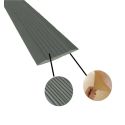 Photo : Nez de marche adhésif plat en pvc souple intérieur Gris - 1,5 m