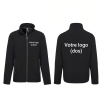 Veste softshell noir professionnel  HOMME