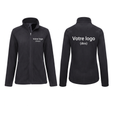Veste noir softshell femme professionnelle